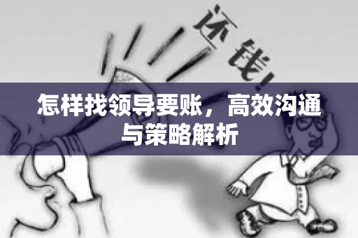 怎样找领导要账，高效沟通与策略解析