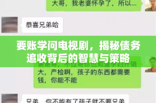 要账学问电视剧,揭秘债务追收背后的智慧与策略 要账学问电视剧,揭秘债务追收背后的智慧与策略